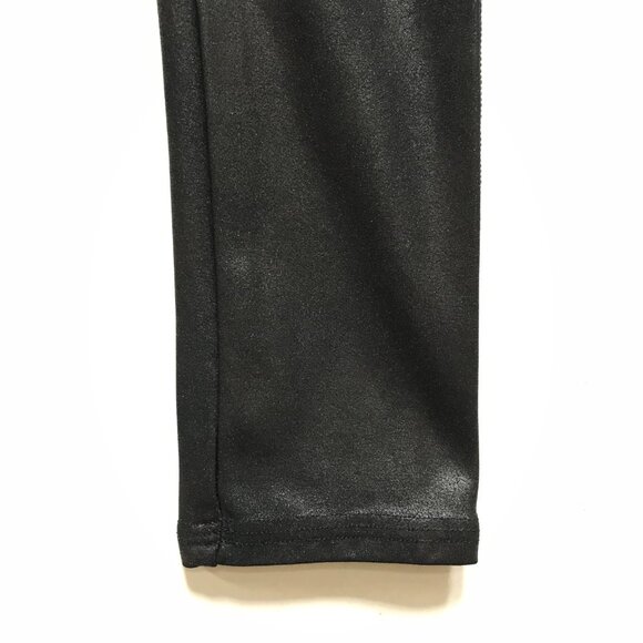 Spanx Faux Leather Leggings Womens Small Black Stretch High Rise Ankle Lot of 2 - Picture 8 of 11